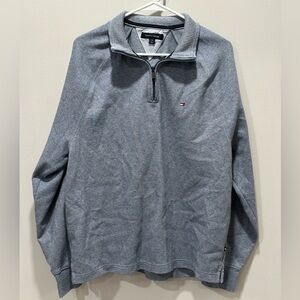 Tommy Hilfiger Men’s 1/4 Zip Pullover Sweater Size Large